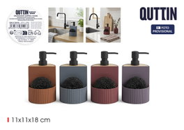 Quttin Organizador de Limpieza y Cocina con Dispensador ABS