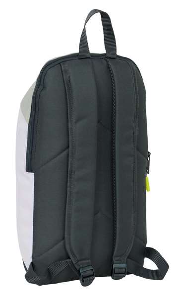 Safta Mini Mochila Cremallera Vertical Real Madrid Equip. 25/26 22x39x10 cm Safta Mini Mochila Cremallera Vertical Real Madrid Equip. 25/26 22x39x10 cm