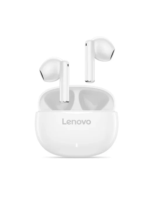 Lenovo E310 Auriculares True Wireless Stereo (TWS) Bluetooth 5.3 para Llamadas/Música Intraurales, Blanco