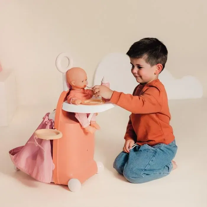 Smoby Estuche de Guardería 3 en 1 SMO3032162203927 para Bebés a partir de 18 Meses