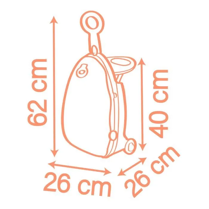 Smoby Estuche de Guardería 3 en 1 SMO3032162203927 para Bebés a partir de 18 Meses