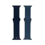 Correa para Apple Watch 42/44/45 mm, Cierre Magnético, Silicona Suave, Color Azul, Unisex, Referencia WBANDMAGBLLB