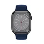 Correa para Apple Watch 42/44/45 mm, Cierre Magnético, Silicona Suave, Color Azul, Unisex, Referencia WBANDMAGBLLB