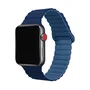 Correa para Apple Watch 42/44/45 mm, Cierre Magnético, Silicona Suave, Color Azul, Unisex, Referencia WBANDMAGBLLB