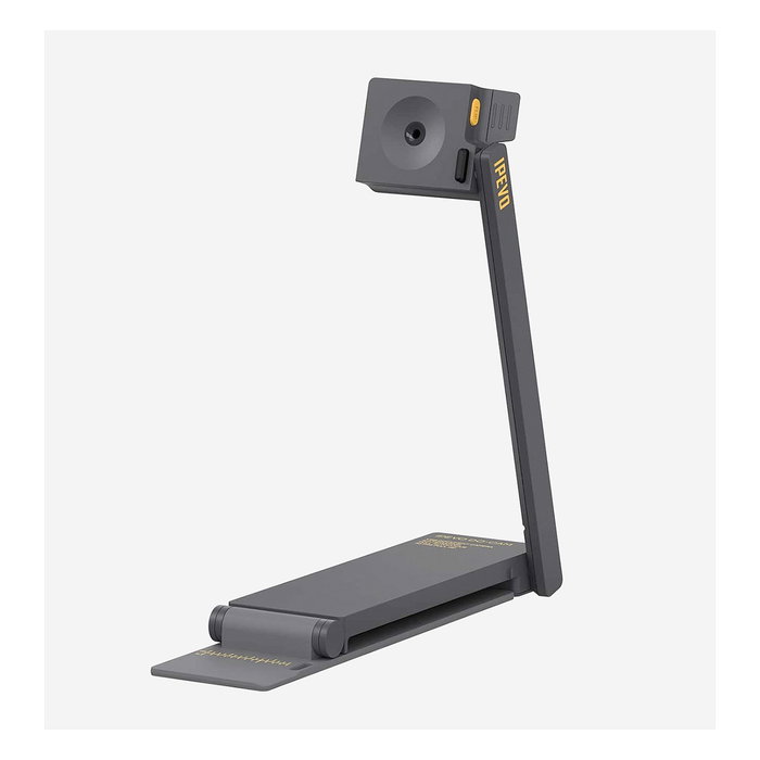 IPEVO DO-CAM USB Visualizador / Cámara de Documentos, 8 MP CMOS, Resolución 3264 x 2448, Full HD 30 fps, Autoenfoque, Color Gris