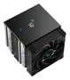 DeepCool AK620 Digital SE - Refrigerador de CPU aire, 12 cm, Negro/Blanco, LCD, PWM, para LGA 1200/1700/1851/1151/1150/1155, AM4, AM5