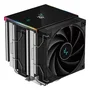 DeepCool AK620 Digital SE - Refrigerador de CPU aire, 12 cm, Negro/Blanco, LCD, PWM, para LGA 1200/1700/1851/1151/1150/1155, AM4, AM5