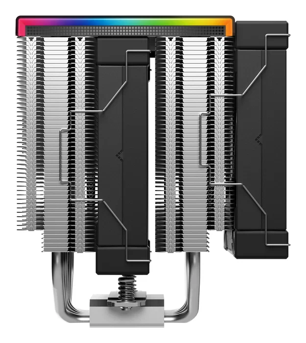 DeepCool AK620 Digital SE - Refrigerador de CPU aire, 12 cm, Negro/Blanco, LCD, PWM, para LGA 1200/1700/1851/1151/1150/1155, AM4, AM5