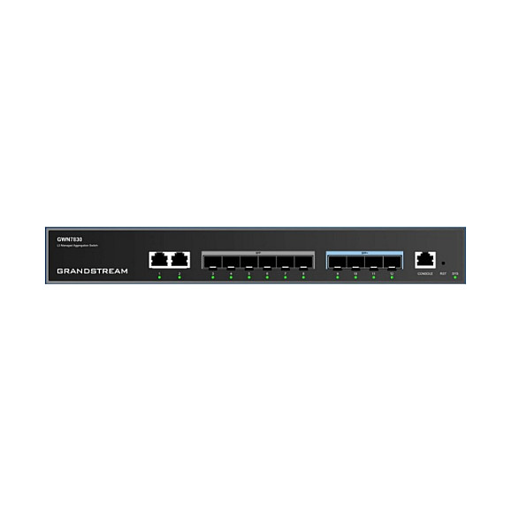 Grandstream GWN7830 Switch de Red Gestionado Capa 3 con 6 Puertos Gigabit y 4 SFP+ Grandstream GWN7830 Switch de Red Gestionado Capa 3 con 6 Puertos Gigabit y 4 SFP+