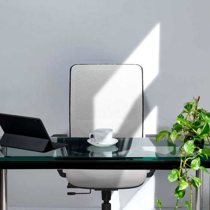 PIQUERAS Y CRESPO Silla de oficina Zulema con mecanismo Sincro/Traslack, color Granate y Negro