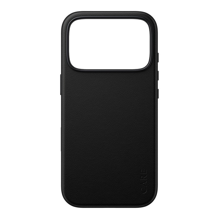PanzerGlass CARE by PanzerGlass Solo Funda de Cuero Vegano con MagSafe para iPhone 17 Pro, Schwarz