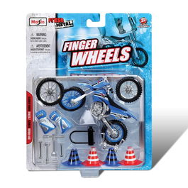 Fresh Metal Finger Wheels, Motocicleta, 1:64, 3+ años