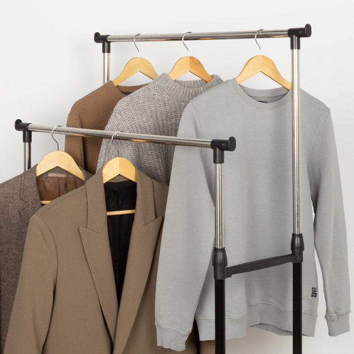 MAX HOME Perchero de Ropa Ajustable