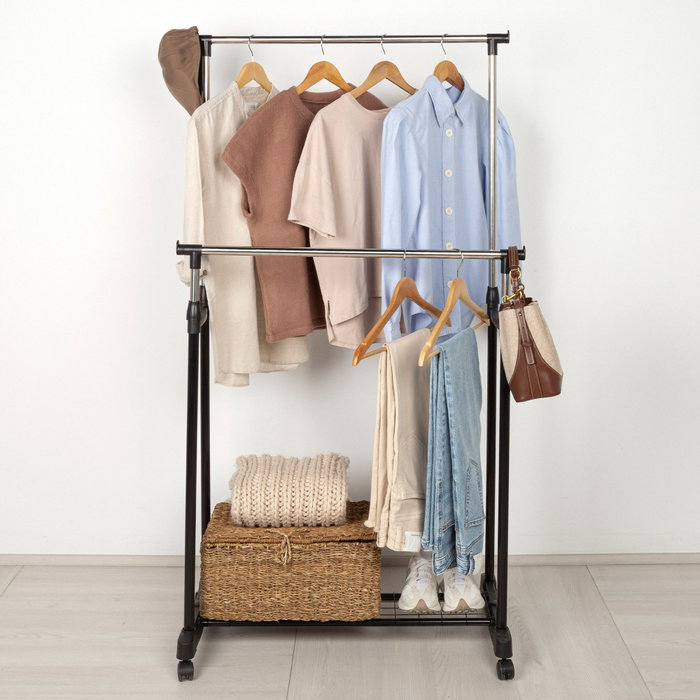 MAX HOME Perchero de Ropa Ajustable