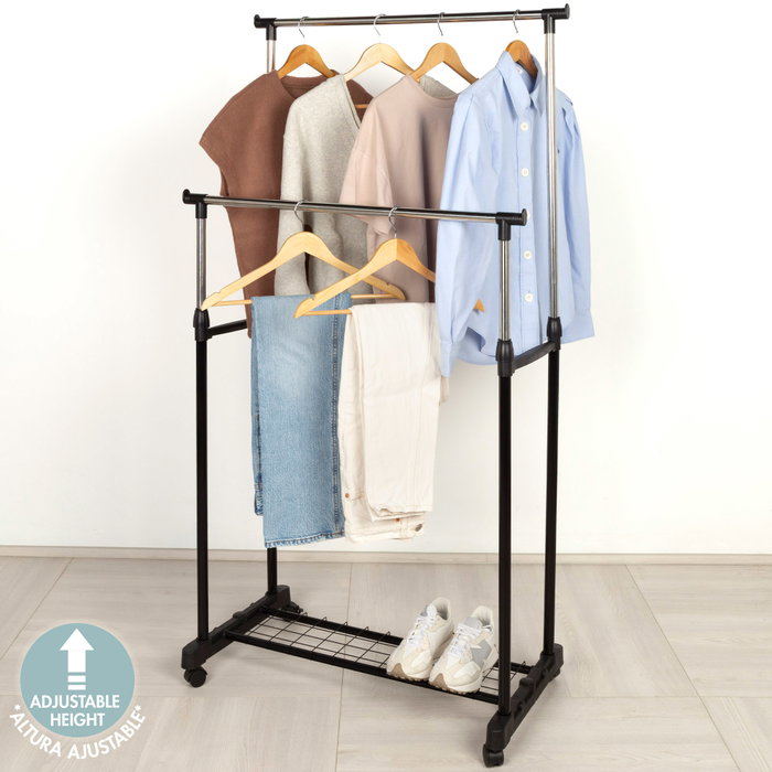 MAX HOME Perchero de Ropa Ajustable