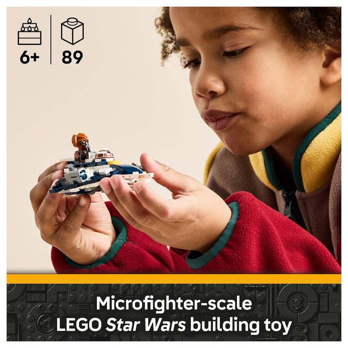 LEGO Star Wars Microfighter: Caza Estelar Jedi de Plo Koon 75400 LEGO Star Wars Microfighter: Caza Estelar Jedi de Plo Koon 75400