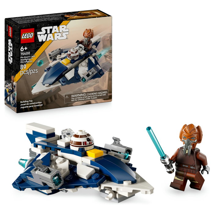 LEGO Star Wars Microfighter: Caza Estelar Jedi de Plo Koon 75400 LEGO Star Wars Microfighter: Caza Estelar Jedi de Plo Koon 75400