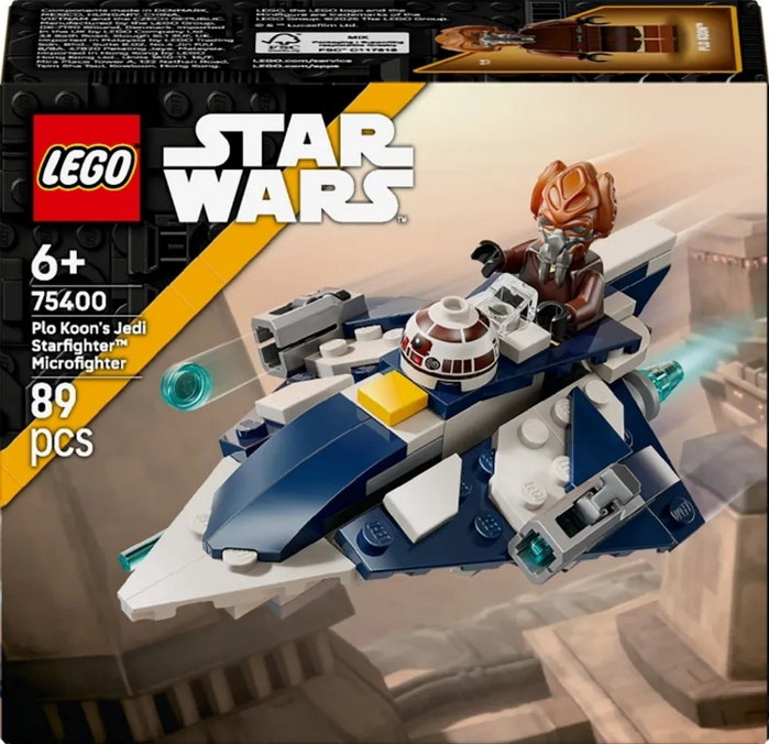 LEGO Star Wars Microfighter: Caza Estelar Jedi de Plo Koon 75400 LEGO Star Wars Microfighter: Caza Estelar Jedi de Plo Koon 75400