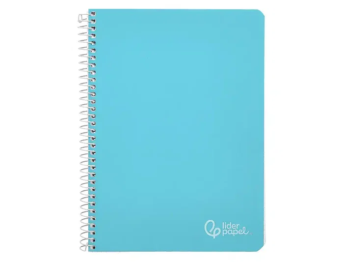 Liderpapel Cuaderno Espiral Witty A4 Tapa Dura Celeste