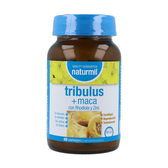 Naturmil Tribulus + Maca con Rhodiola y Zinc 60 comprimidos Naturmil Tribulus + Maca con Rhodiola y Zinc 60 comprimidos