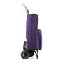 Rolser Carro de la compra termo fresh 4.2 MF, 4 ruedas, 50 kg, morado