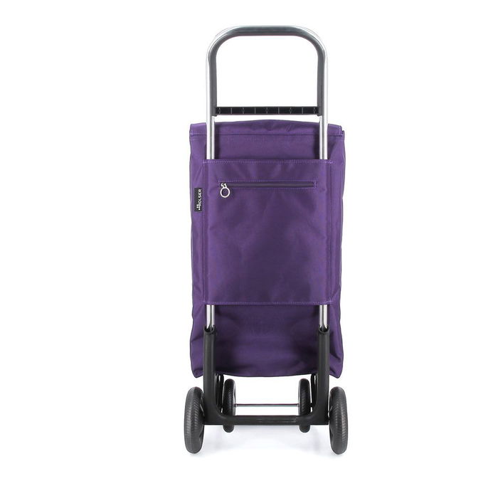 Rolser Carro de la compra termo fresh 4.2 MF, 4 ruedas, 50 kg, morado