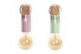 DKD Home Decor Lámpara Aplique Urban Verde Jade Rosa Metal Madera 6 x 18 x 20 cm (4 Unidades)