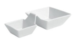 Bowl Doble 17x8x4 cm