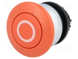 Eaton M22-DP-R-X0 Pulsadora de hongo roja 216720
