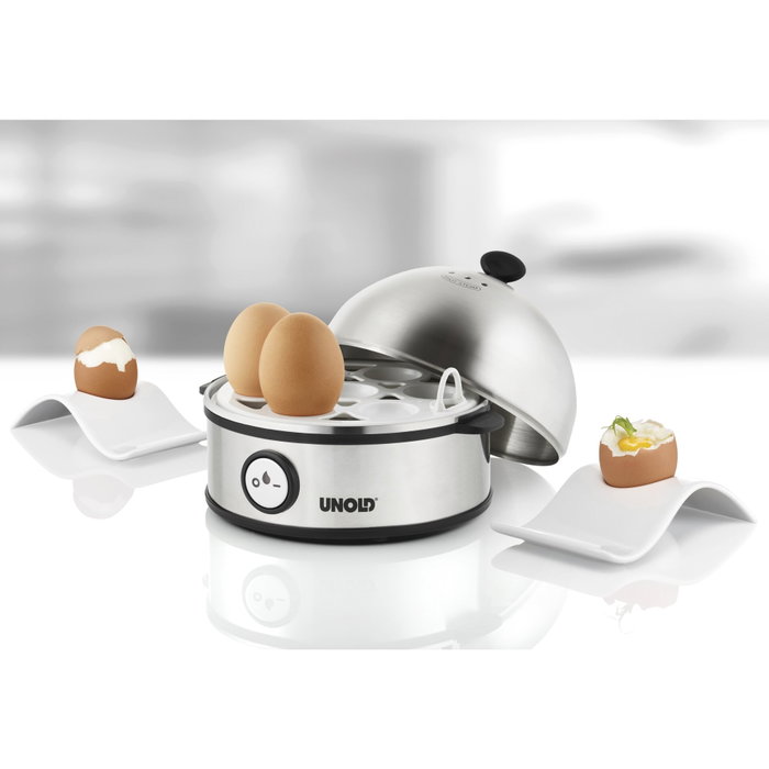 Unold 38626 Egg Boiler Edel - Acero Inoxidado/Plateado/Negro Unold 38626 Egg Boiler Edel - Acero Inoxidado/Plateado/Negro