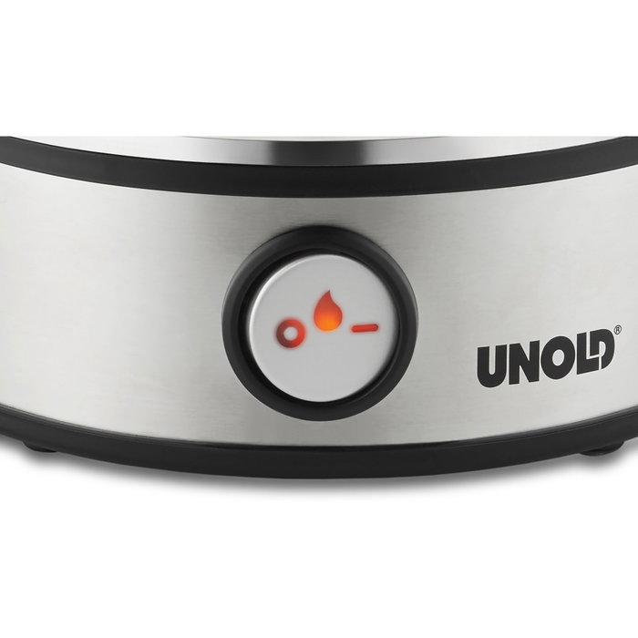 Unold 38626 Egg Boiler Edel - Acero Inoxidado/Plateado/Negro Unold 38626 Egg Boiler Edel - Acero Inoxidado/Plateado/Negro