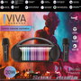 SAMI Altavoz Karaoke Multimedia Viva - Con 2 Micrófonos, 20W de Potencia, 24 cm de Largo, Ideal para Fiestas y Entretenimiento en Casa