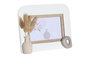 DKD Home Decor Marco de Fotos MDF 22x3x18 Blanco