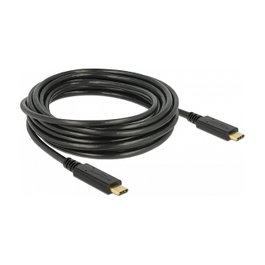 DeLOCK Cable USB 2.0 Type-C a Type-C 4 m PD 5 A E-Marker 85206