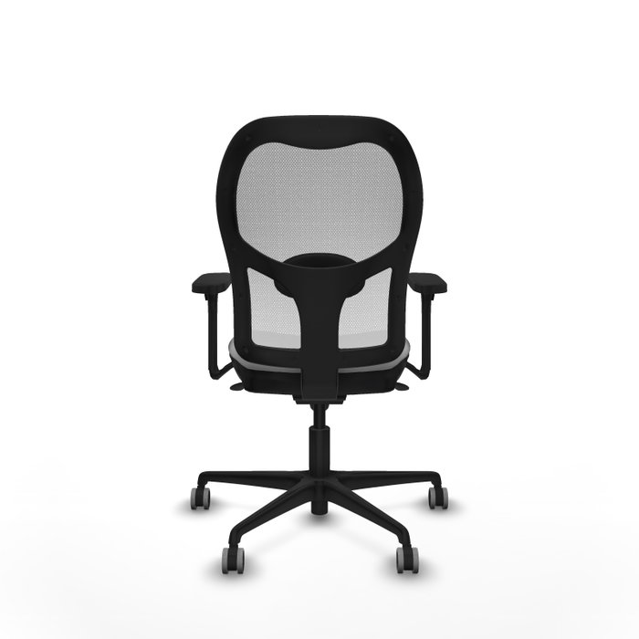 PIQUERAS Y CRESPO Silla de oficina Jorquera Gris claro/Blanco