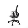 PIQUERAS Y CRESPO Silla de oficina Cilanco Gris/Negro con Mecanismo Sincro/Traslack