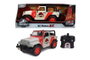 JADA TOYS Coche radio control Jeep Wrangler Jurassic Park