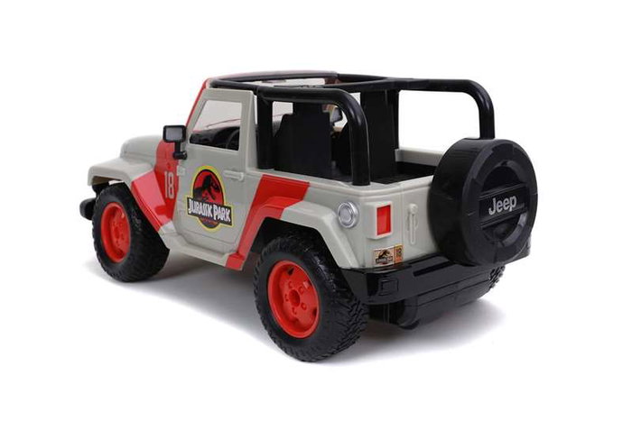 JADA TOYS Coche radio control Jeep Wrangler Jurassic Park JADA TOYS Coche radio control Jeep Wrangler Jurassic Park