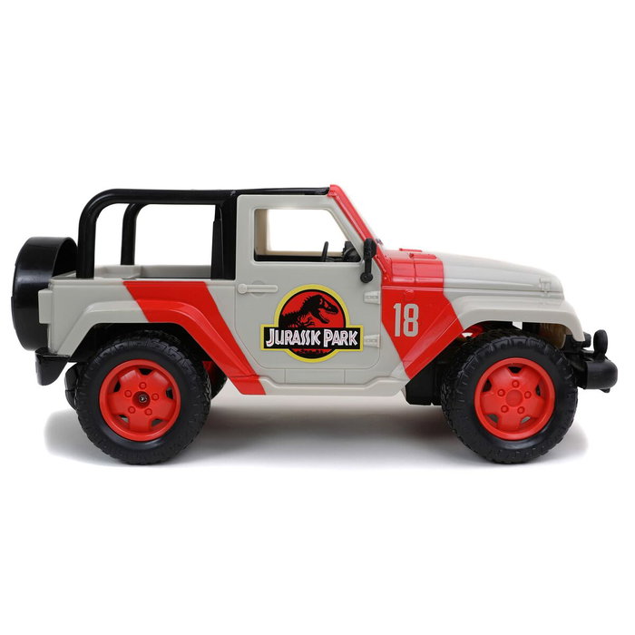JADA TOYS Coche radio control Jeep Wrangler Jurassic Park JADA TOYS Coche radio control Jeep Wrangler Jurassic Park