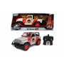 JADA TOYS Coche radio control Jeep Wrangler Jurassic Park