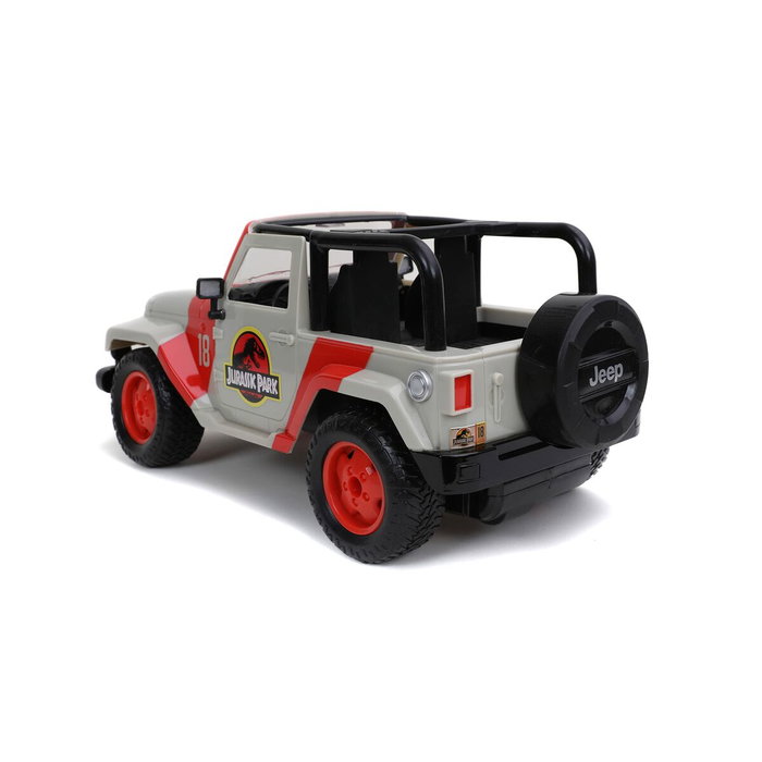 JADA TOYS Coche radio control Jeep Wrangler Jurassic Park JADA TOYS Coche radio control Jeep Wrangler Jurassic Park