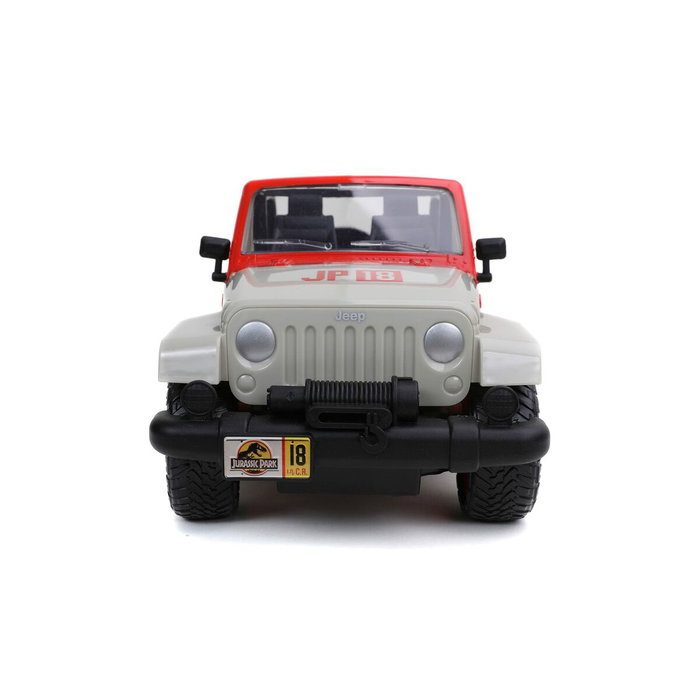 JADA TOYS Coche radio control Jeep Wrangler Jurassic Park JADA TOYS Coche radio control Jeep Wrangler Jurassic Park