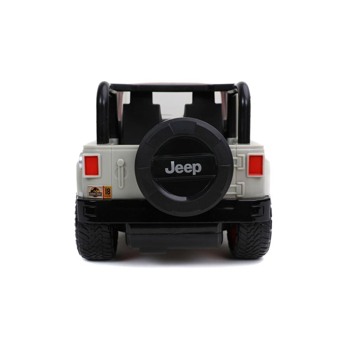 JADA TOYS Coche radio control Jeep Wrangler Jurassic Park JADA TOYS Coche radio control Jeep Wrangler Jurassic Park