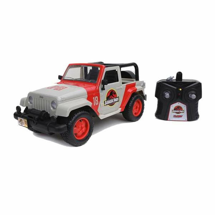 JADA TOYS Coche radio control Jeep Wrangler Jurassic Park JADA TOYS Coche radio control Jeep Wrangler Jurassic Park