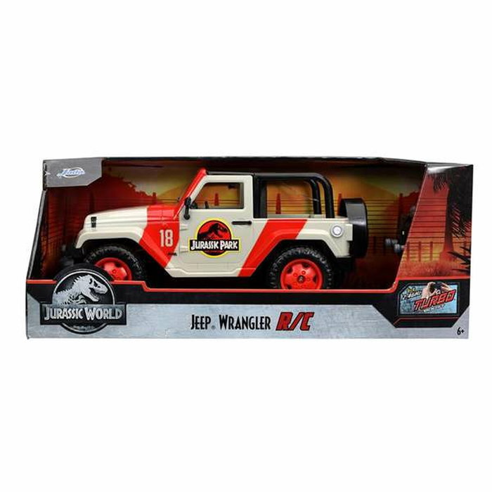 JADA TOYS Coche radio control Jeep Wrangler Jurassic Park JADA TOYS Coche radio control Jeep Wrangler Jurassic Park