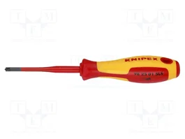 KNIPEX Destornillador aislado slim PlusMinus PZ1/SL