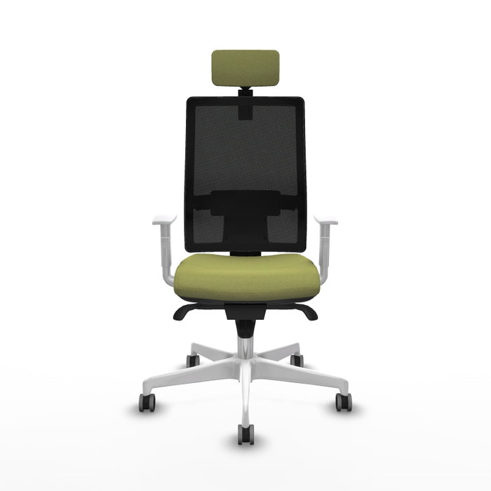 PIQUERAS Y CRESPO Silla de oficina Horna con mecanismo Sincro, Verde oliva y Negro PIQUERAS Y CRESPO Silla de oficina Horna con mecanismo Sincro, Verde oliva y Negro