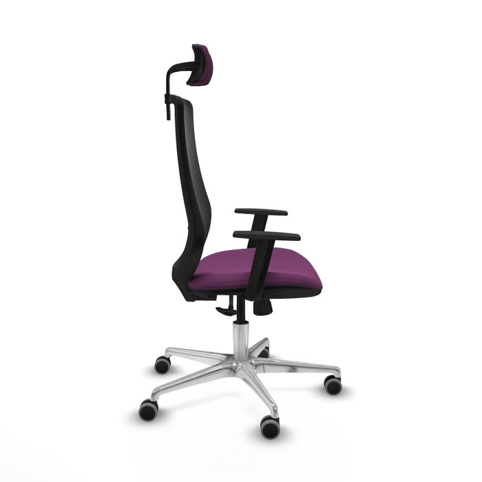 PIQUERAS Y CRESPO Silla de oficina Mardos con Mecanismo Sincro, Morado y Negro PIQUERAS Y CRESPO Silla de oficina Mardos con Mecanismo Sincro, Morado y Negro