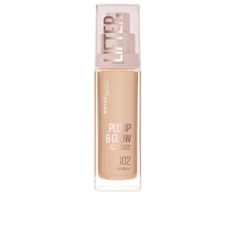Maybelline Lifter Plump & Glow Base de Maquillaje con Niacinamida y Ácido Hialurónico Tono #102 - 30 ml