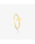 Radiant Anillo Cruz Gold BASICS Dorado Talla 54